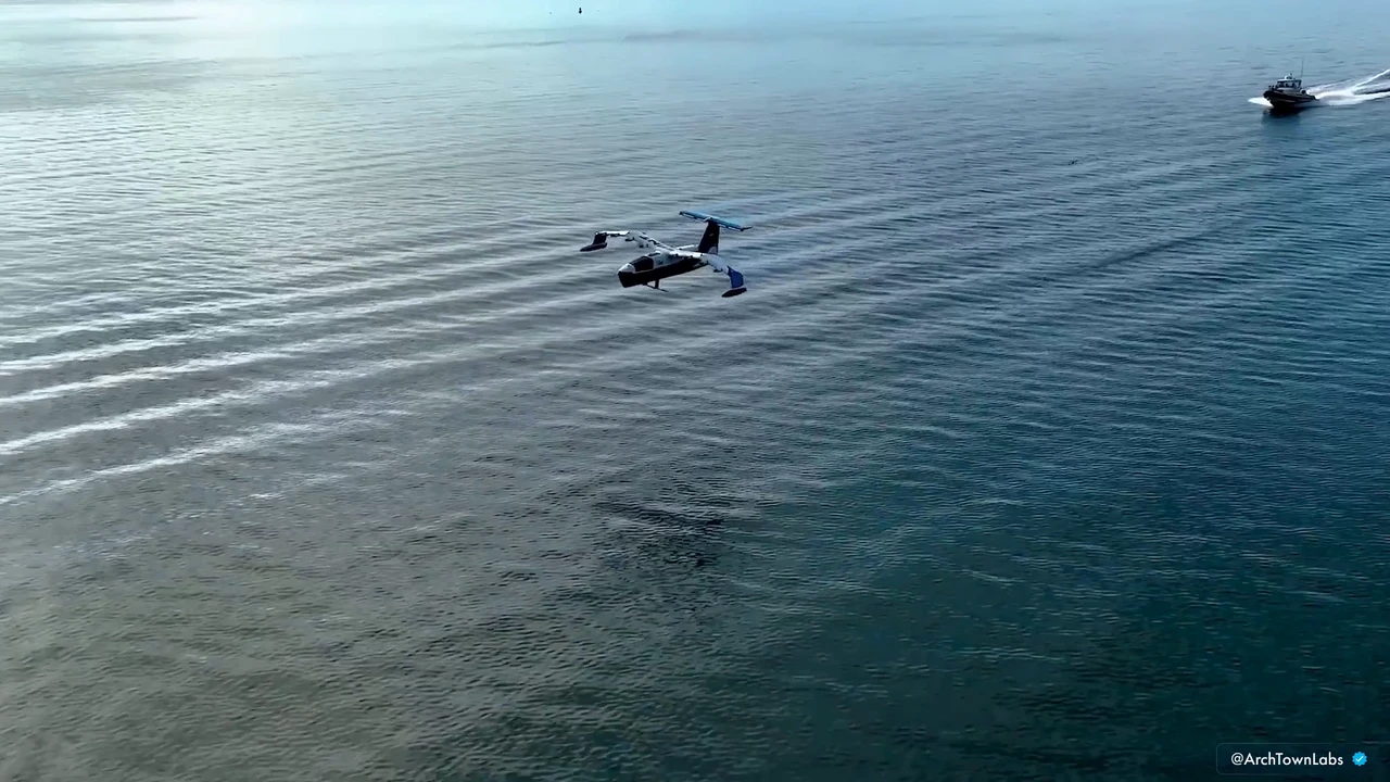 Startup Regent has successfully tested its boat and airplane hybrid