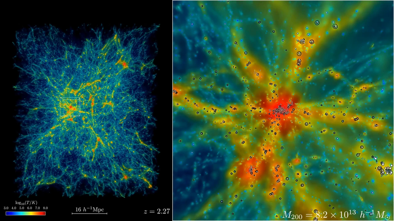 Scientists Create Largest Astrophysical Simulation of the Universe
