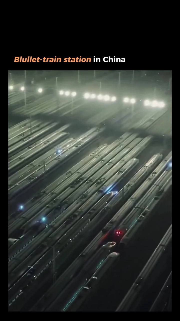 China has the longest and most used high-speed rail network in the world