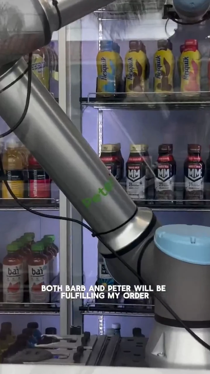 Unusual Hollywood store where robots work instead of salespeople