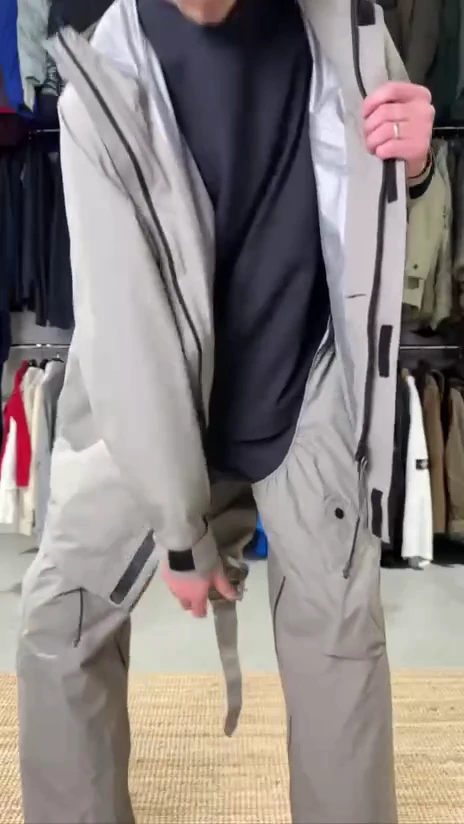 Stone Island’s New Jacket Hides Waterproof Pants in Its Pockets