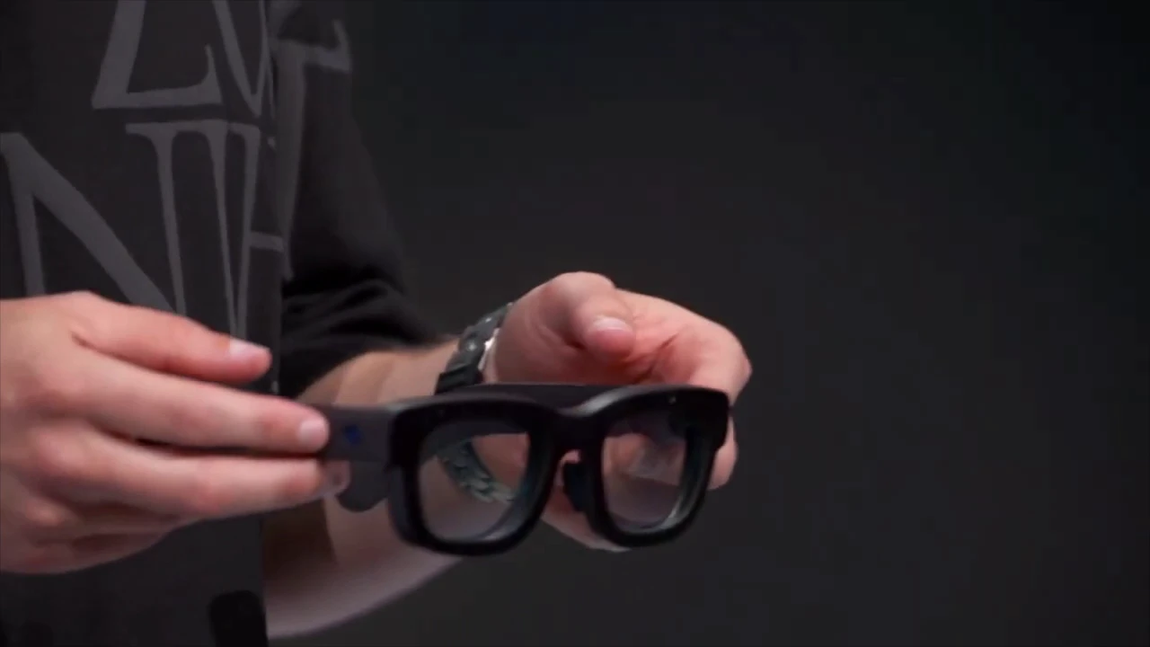 Mark Zuckerberg unveiled Meta's first augmented reality glasses