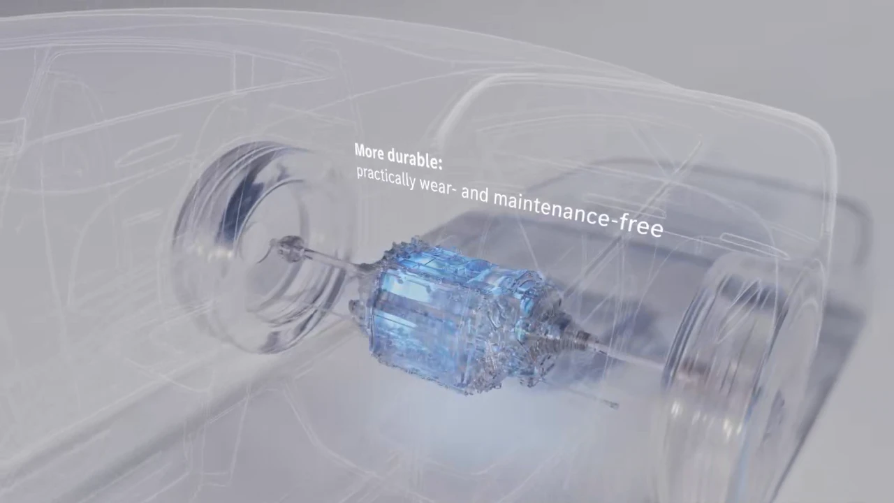 Mercedes created the brakes of the future for electric cars - with disks directly in the engine
