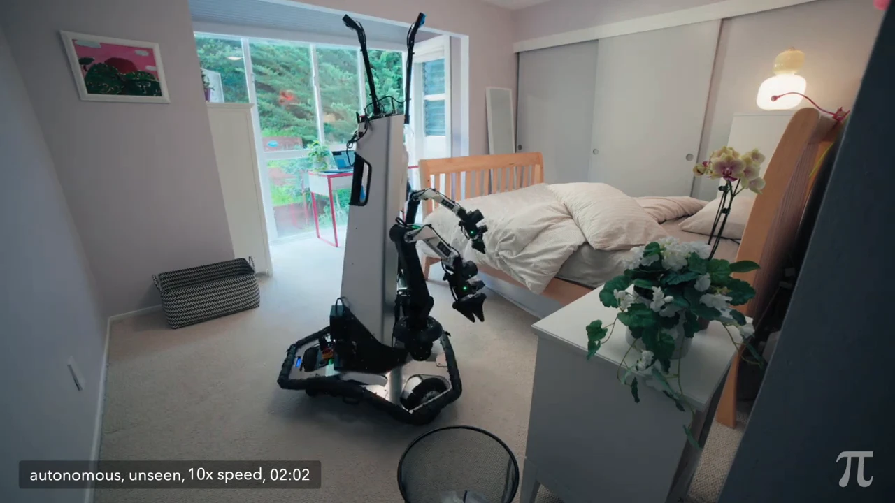 Physical Intelligence's innovative learning model enables robots to function in new environments