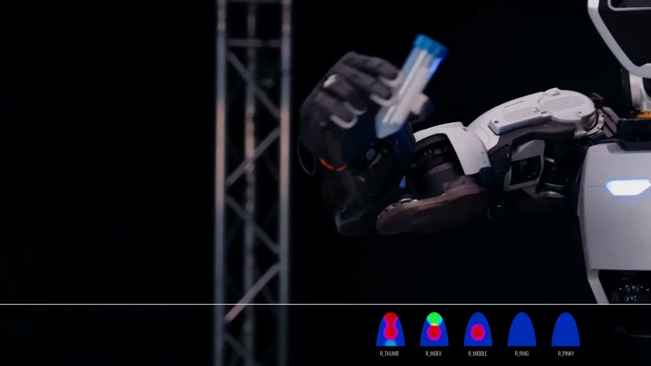 Phoenix robot has gained a sense of touch