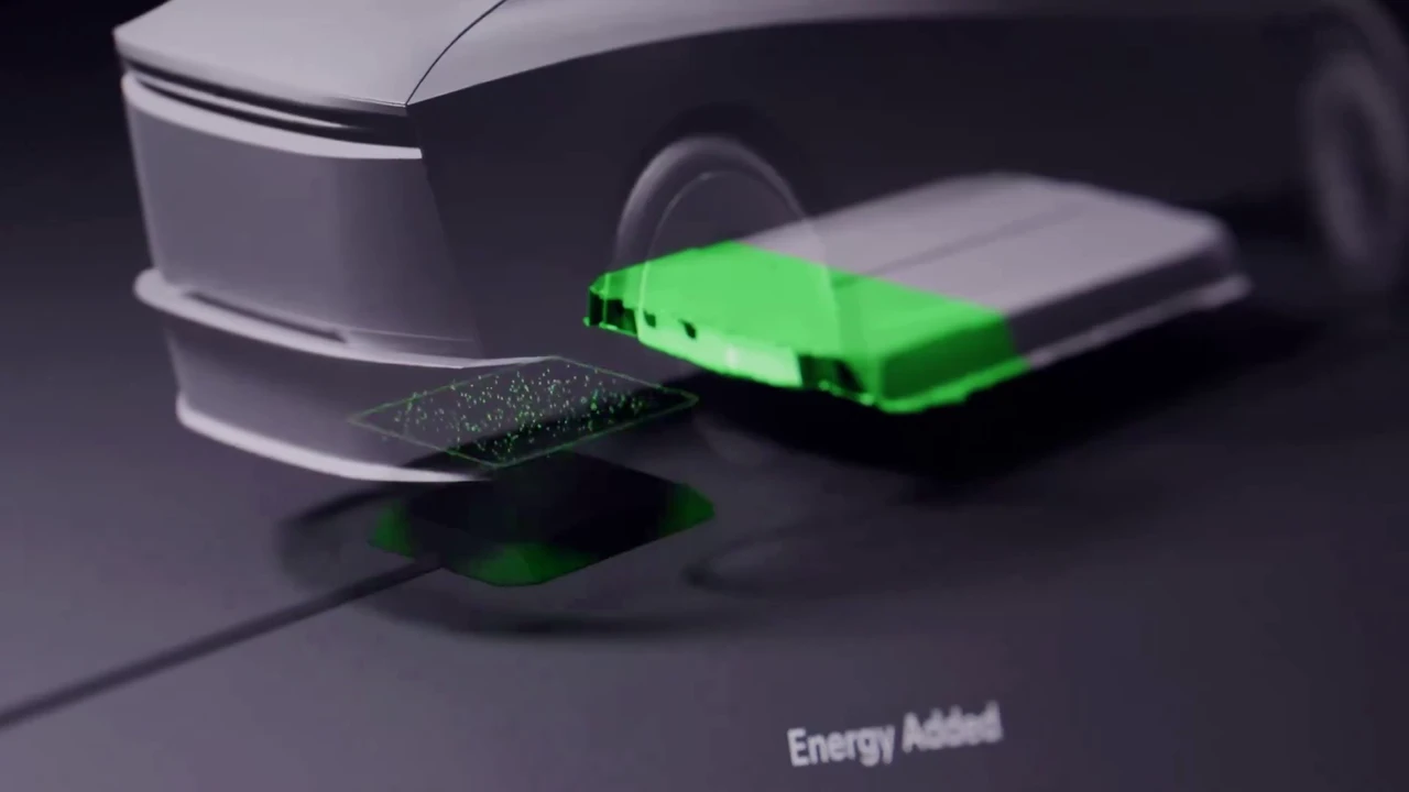 Tesla reveals wireless charging for its robo-taxi