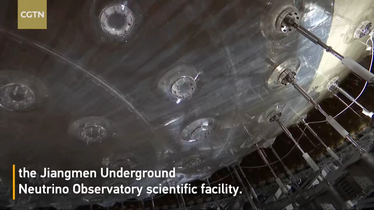 China completes world's largest underground neutrino detector after 10 years