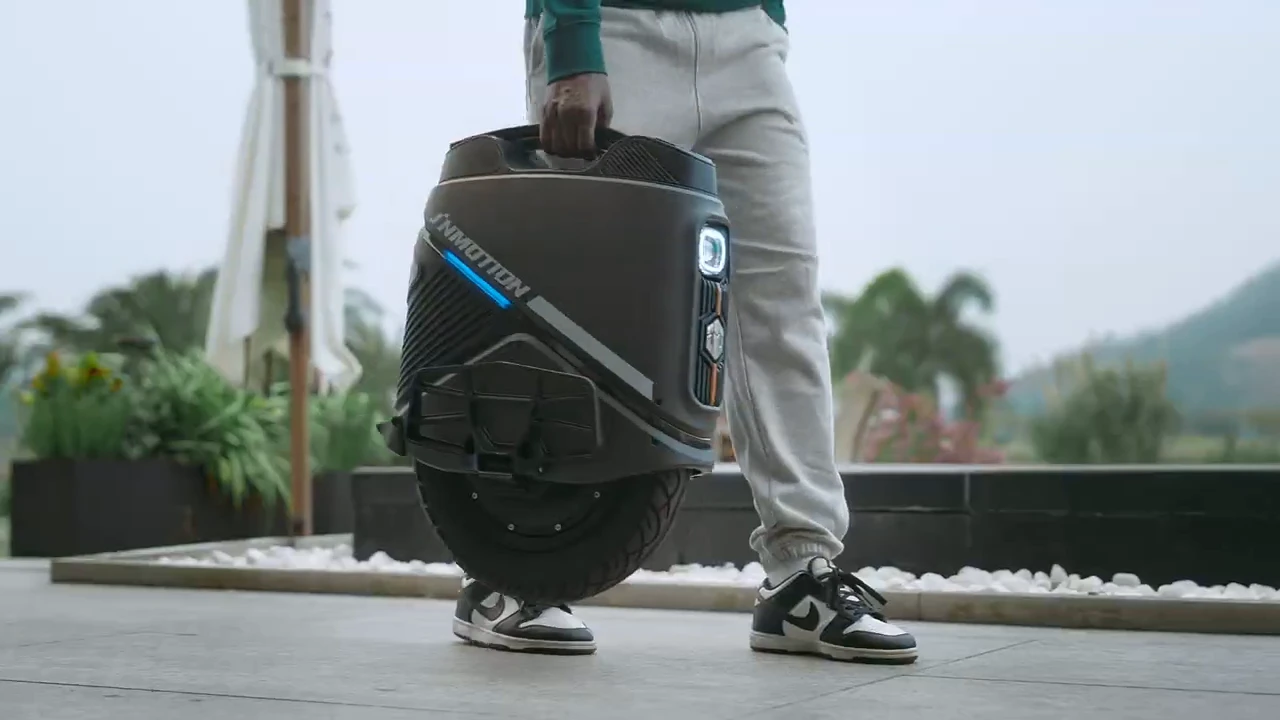 InMotion has unveiled the world's first fire-safe electric unicycle, the V9