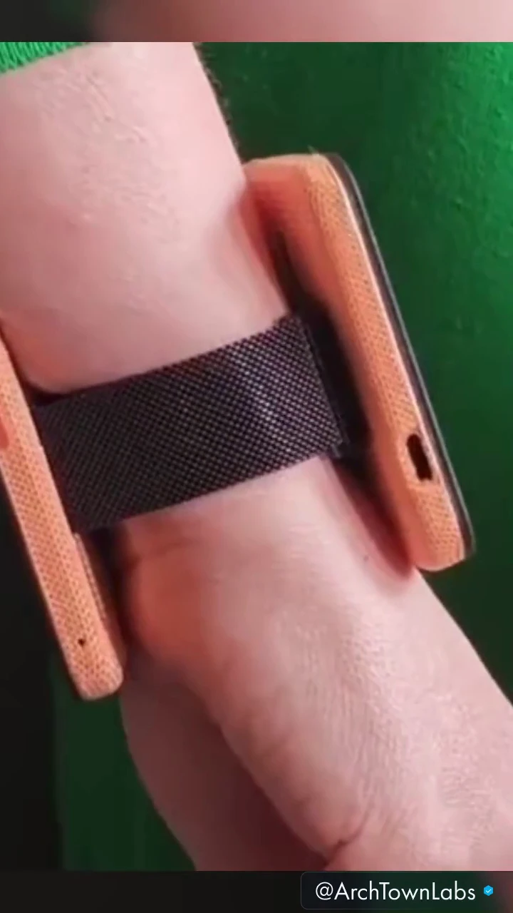 Motorola brought a prototype smartphone bracelet to MWC 2024 – it can be wrapped around your wrist and used as a smartwatch