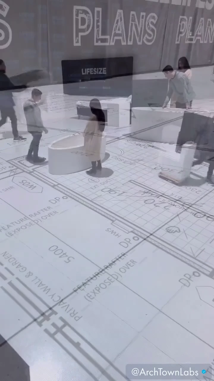 Australia’s Lifesize Plans creates unique 1:1 scale layouts for future homes