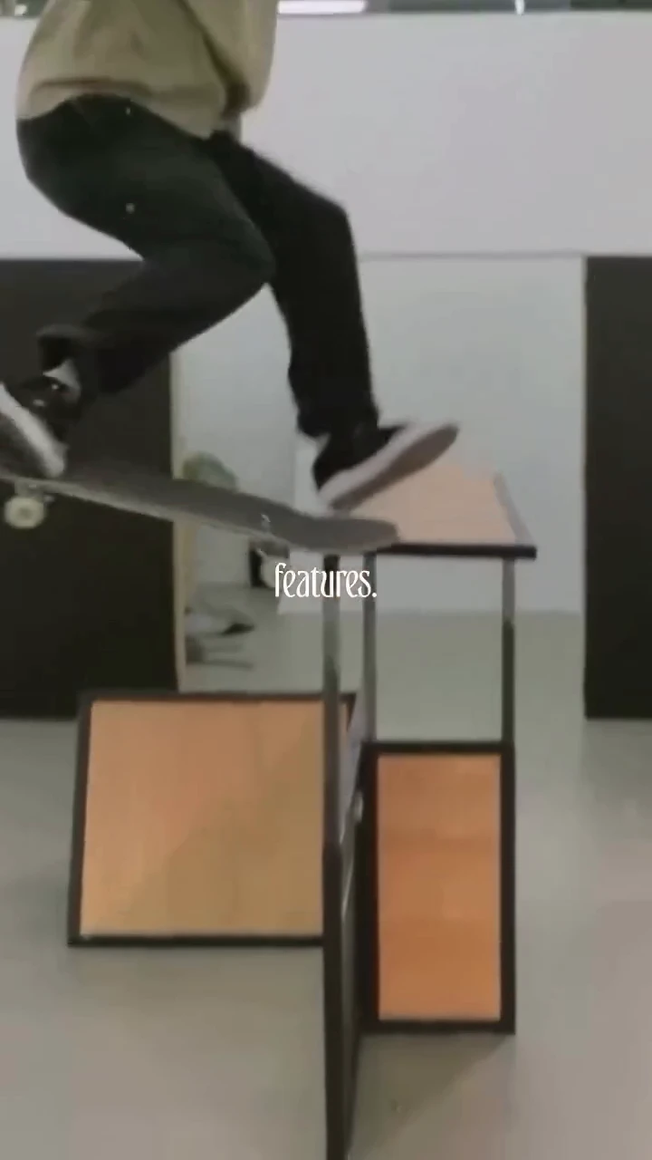 Canadians have created skater furniture that transforms into ramps