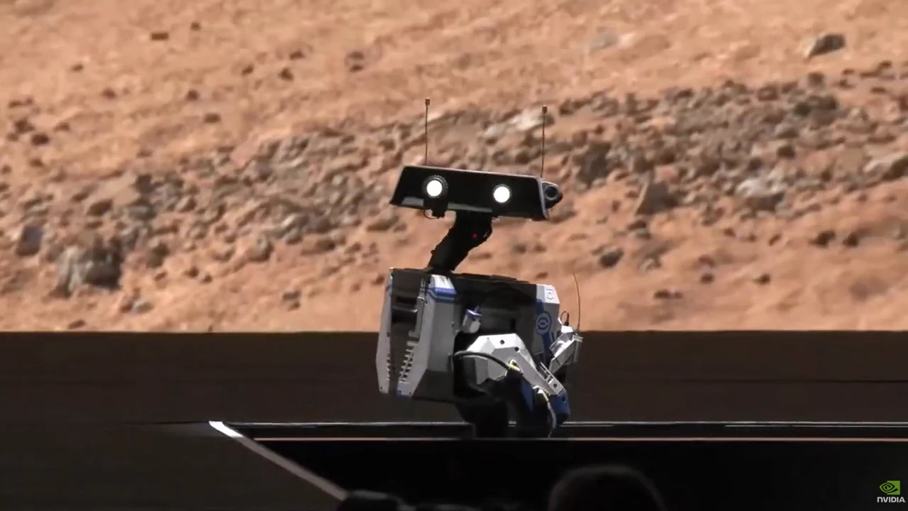 Nvidia unveiled Blue: robot created in collaboration with Disney and Google DeepMind