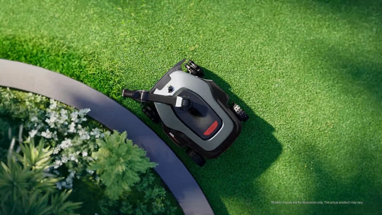 Master X Vison robotic lawn mower by NexLawn made its debut at IFA 2025