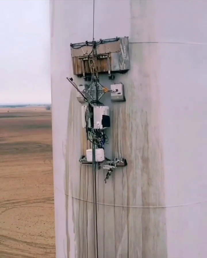 Cleaning Robot for Wind Turbine Towers
