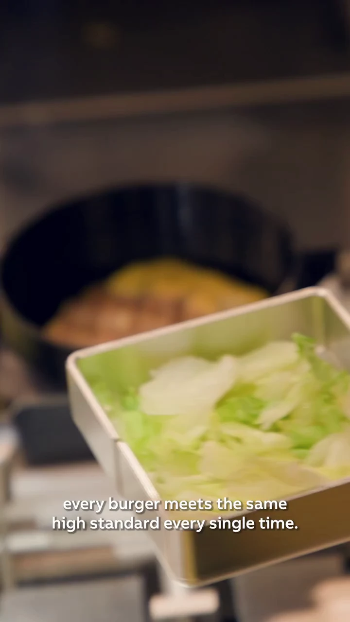 Robotic burger-making in 27 seconds!