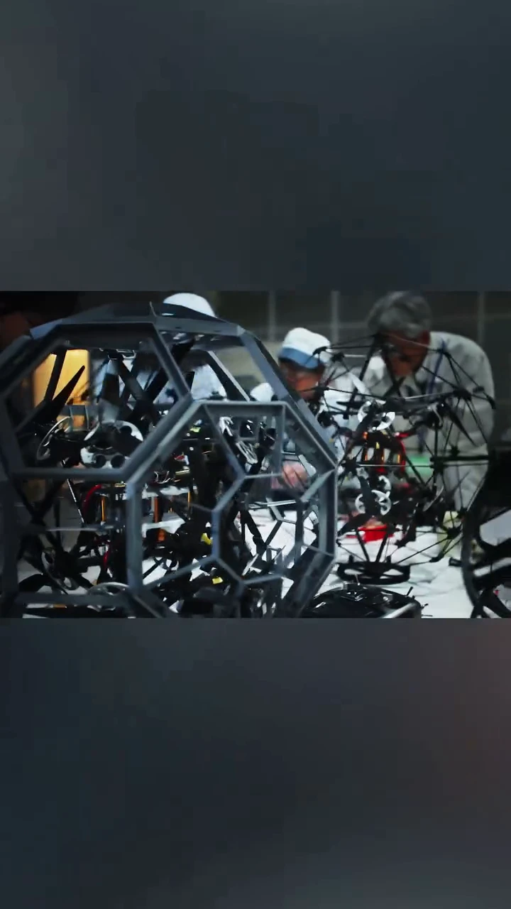 This drone switches direction without tilting