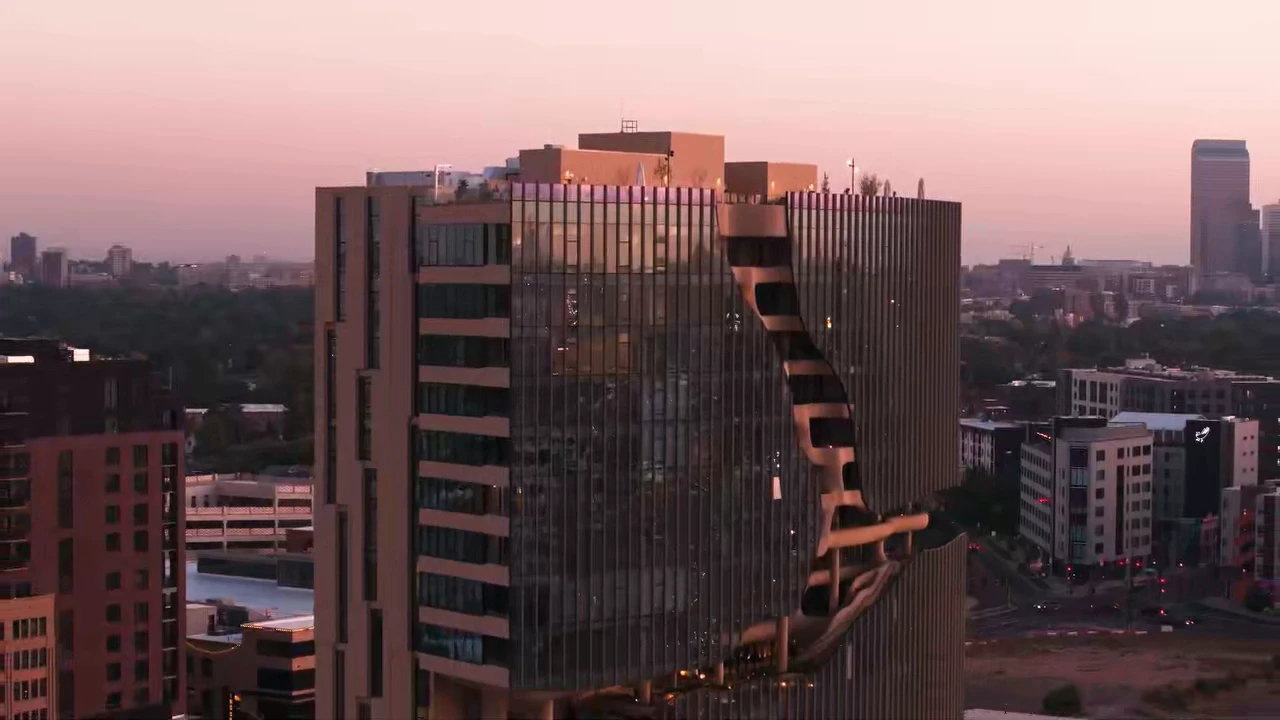 US Denver has built a house cut into pieces