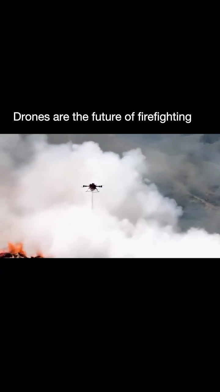 Future of firefighting: drones take on skyscraper fires