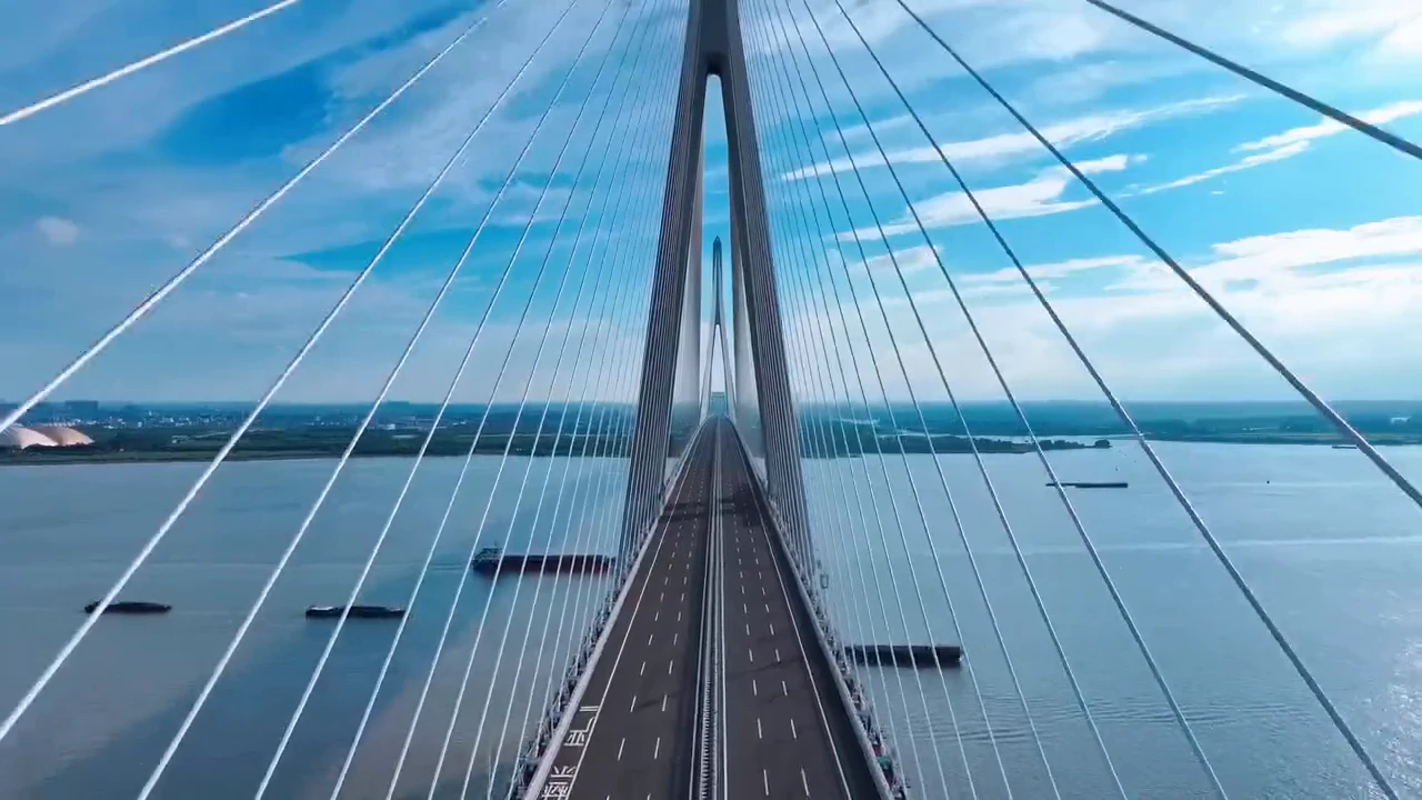China Opens the World’s Longest Cable-Stayed Bridge