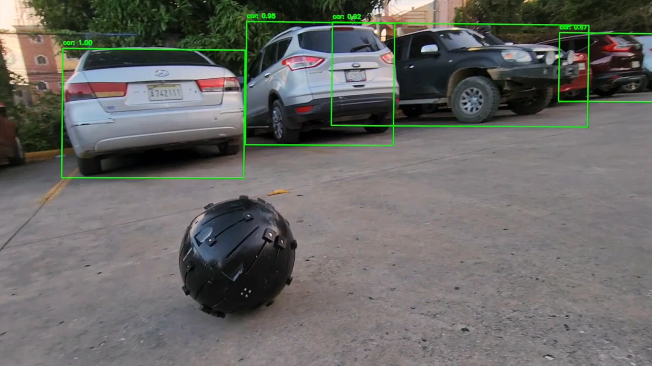 Adam: A security robot