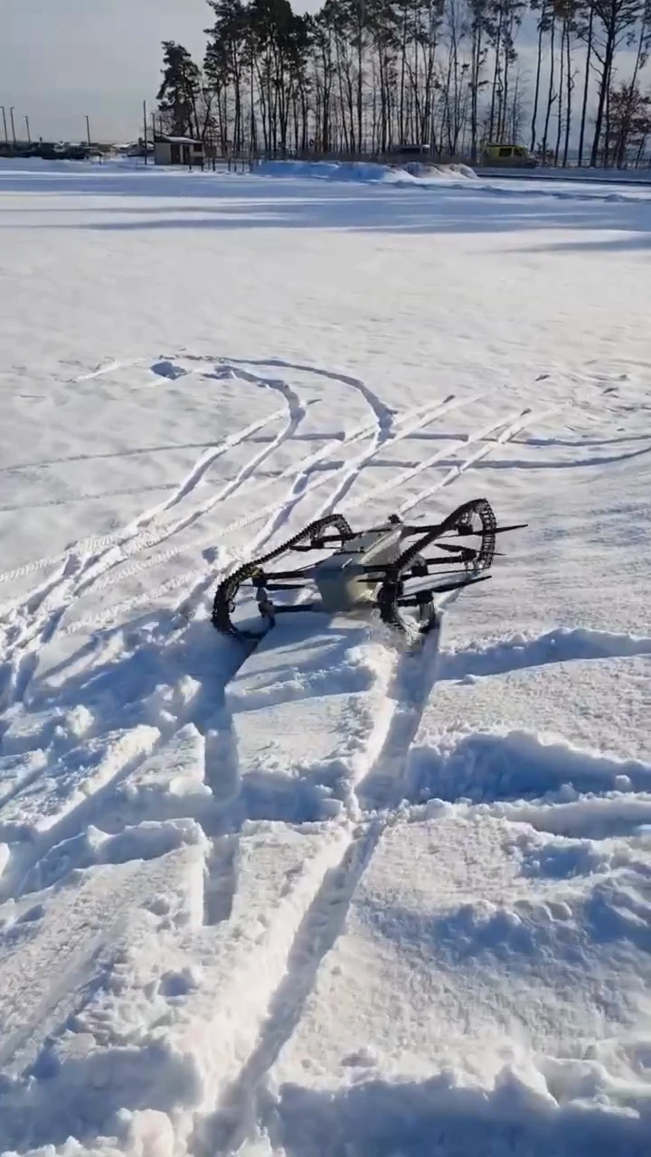 This Drone Can Drive, Fly, and Climb Walls