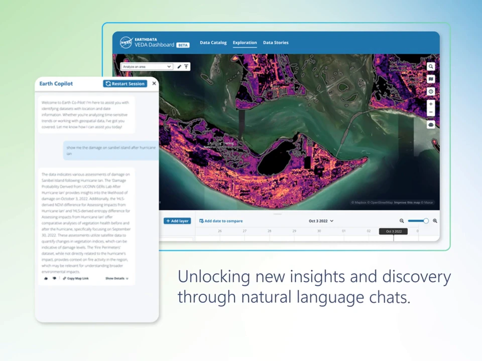 NASA and Microsoft Unveil Earth Copilot: AI to Uncover Earth’s Hidden Secrets
