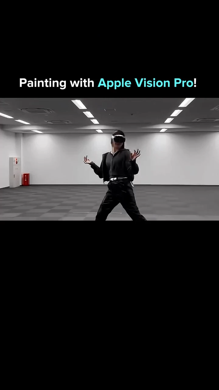 Painting in Thin Air? Apple Vision Pro Introduces Spatial Art Creation