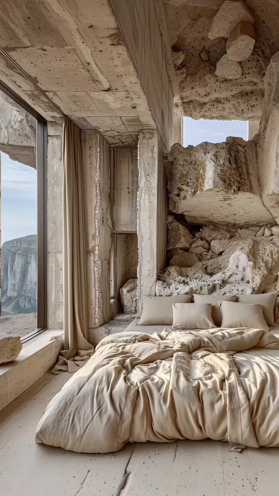 Everything here is made from concrete