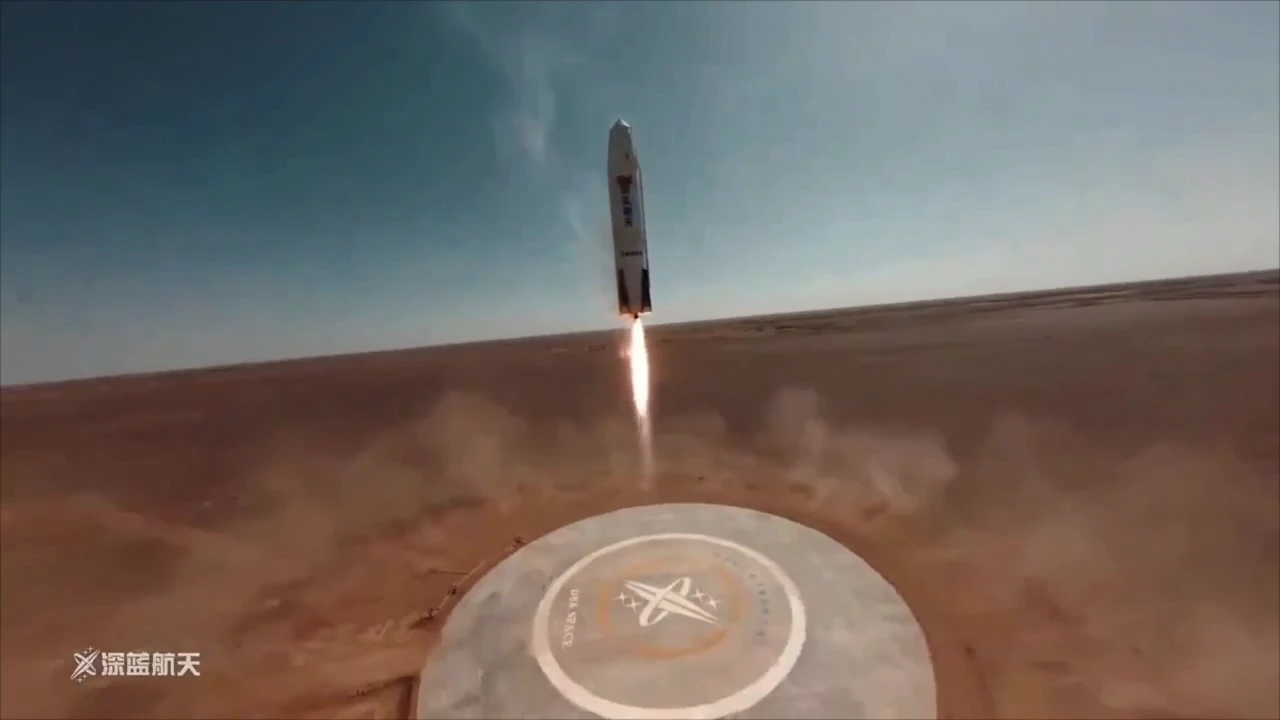 Chinese private start-up Deep Blue Aerospace’s missile test went wrong