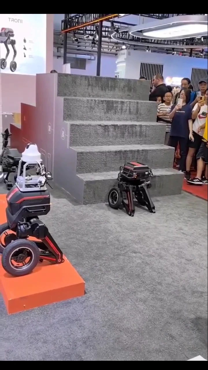 Wheels on stairs? Physics said nope