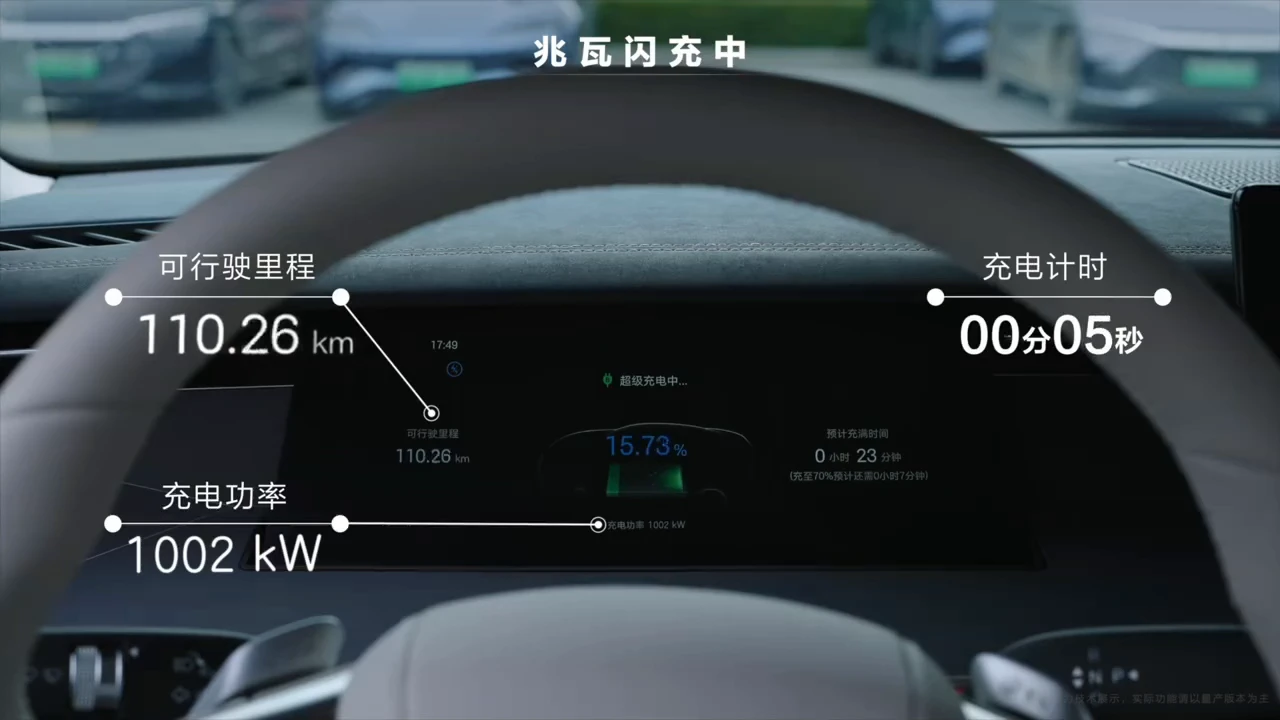 BYD has created charging electric cars at nearly regular car refueling speeds