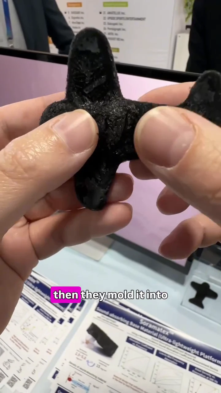 Ever touched a material that’s lighter than air