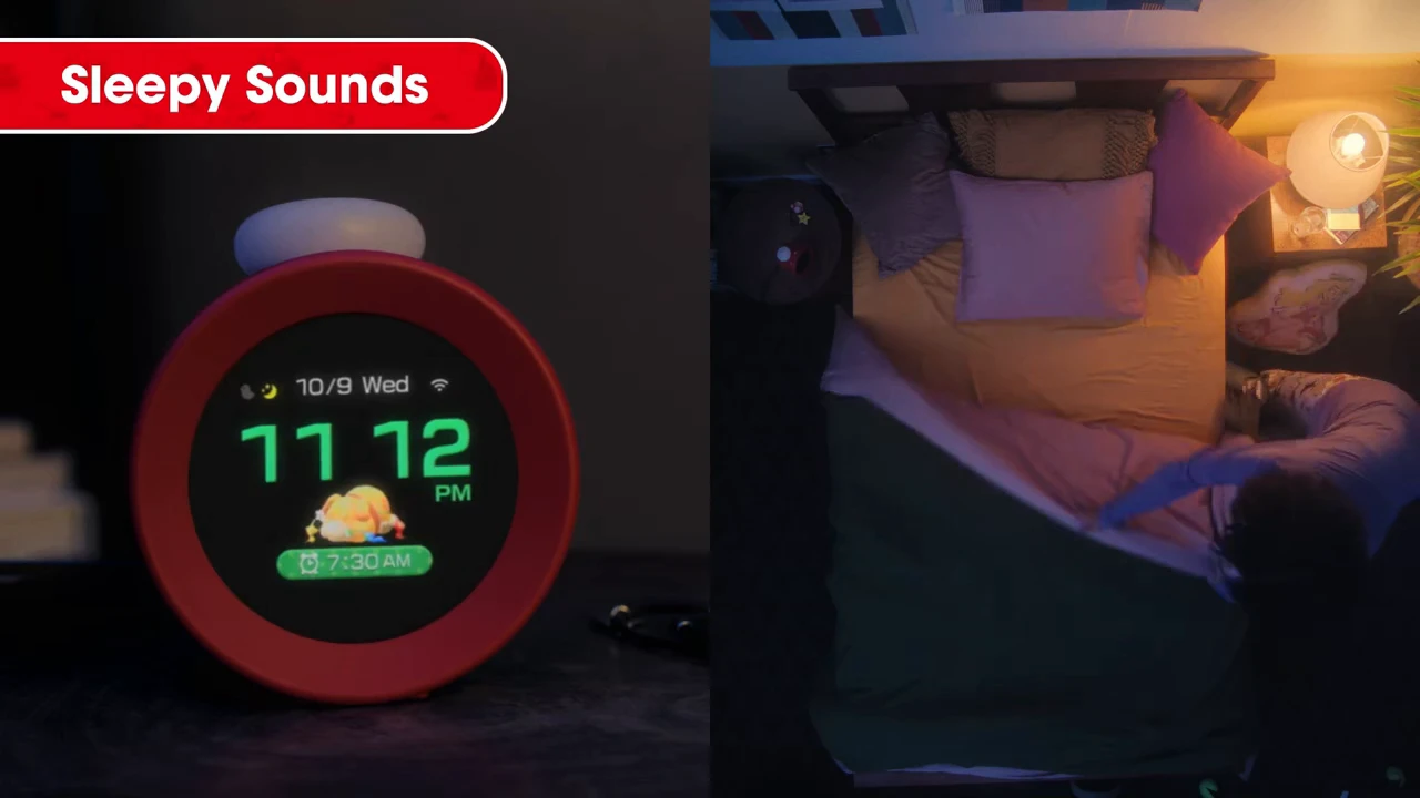Nintendo’s new alarm rings with game sounds and tracks your sleep!