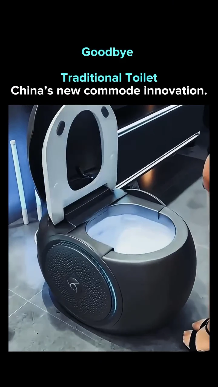 New portable digital commode prototype is turning heads