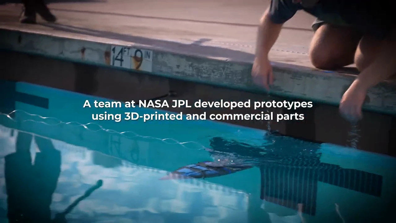 NASA Tests New Robot Prototype for Life Search in Europa's Ocean