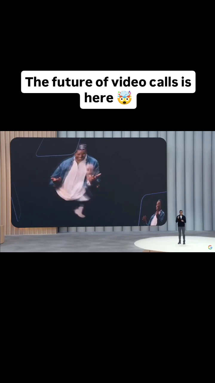 HP and Google Launched a 3D Holographic TV for Video Calls