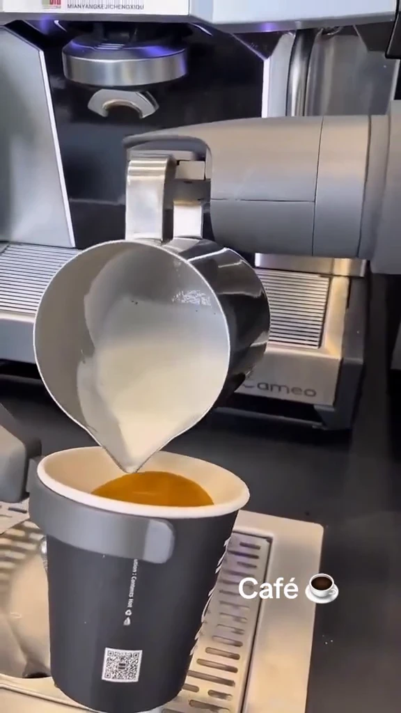 Coffee time served by a collaborative robot!