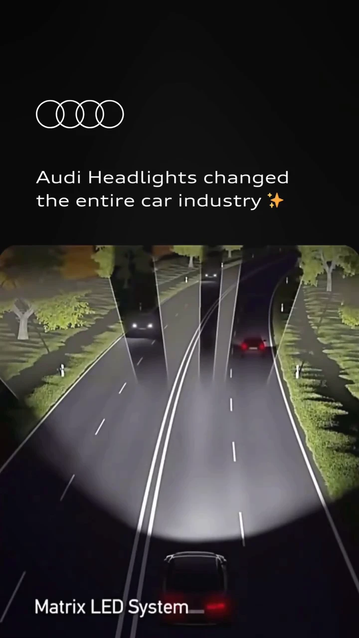 Headlights… that can project animations onto the road