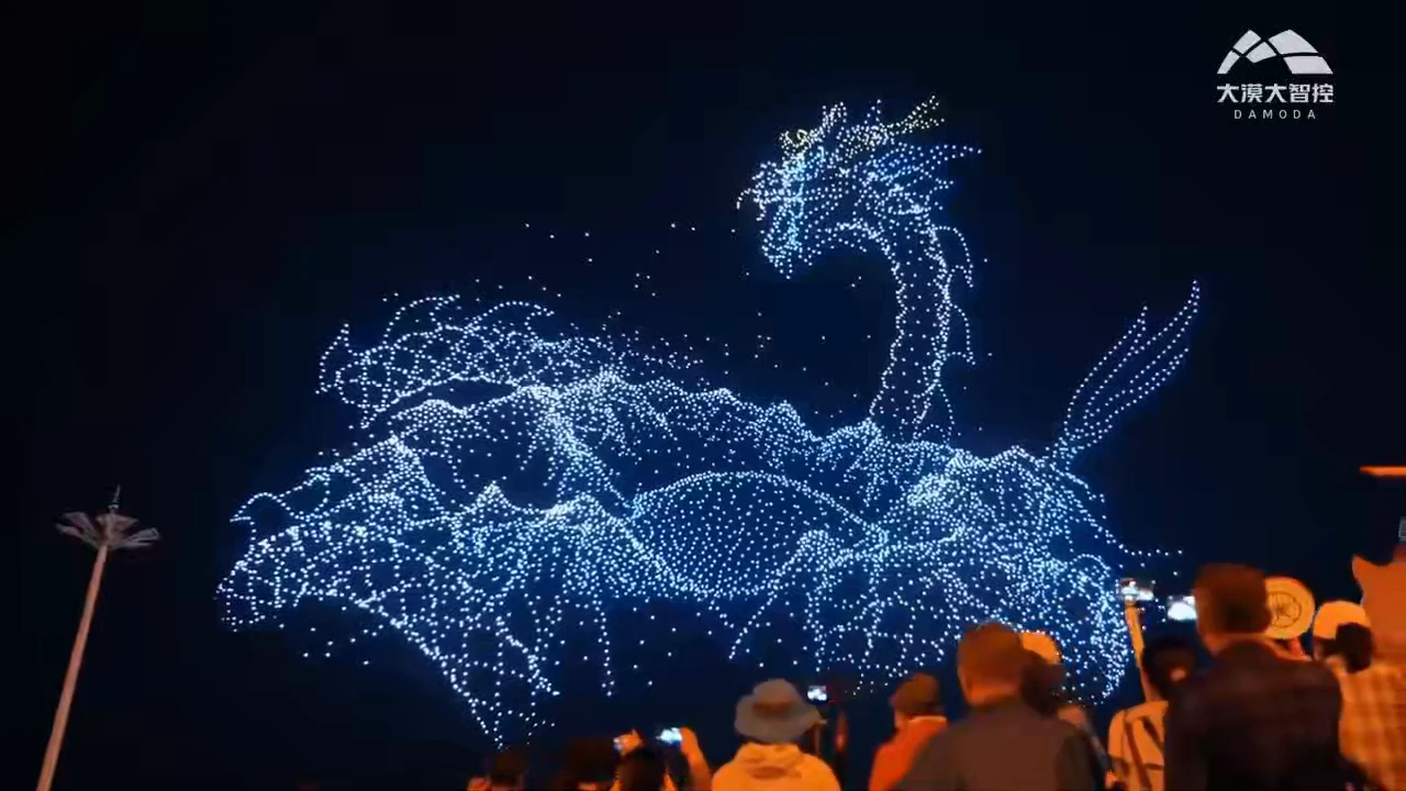 China staged an epic drone show that set a new Guinness World Record