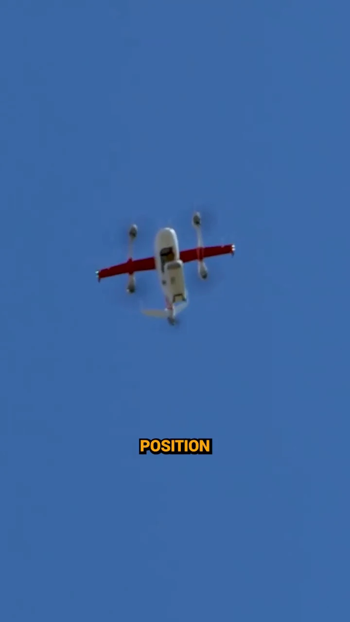Zipline is a unique technology for precise package delivery