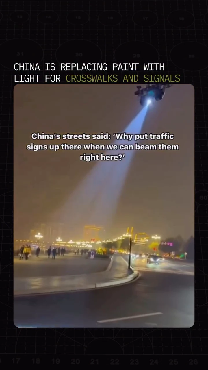 The future of crosswalks: LED lights replace paint
