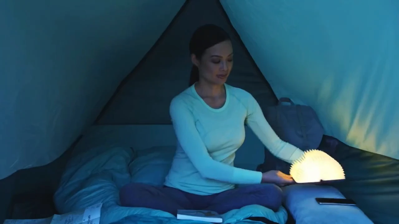 Lumio has released a portable book lamp with glowing pages and powerbank