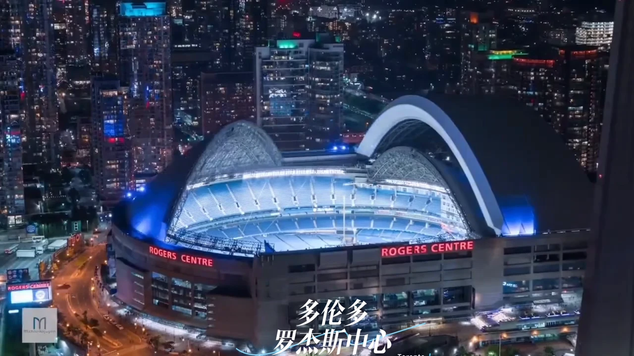 Rogers Centre. The world's first retractable roof stadium opened in 1989 