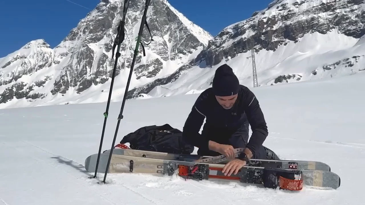 Switzerland has invented a detachable electrical system for alpine skis