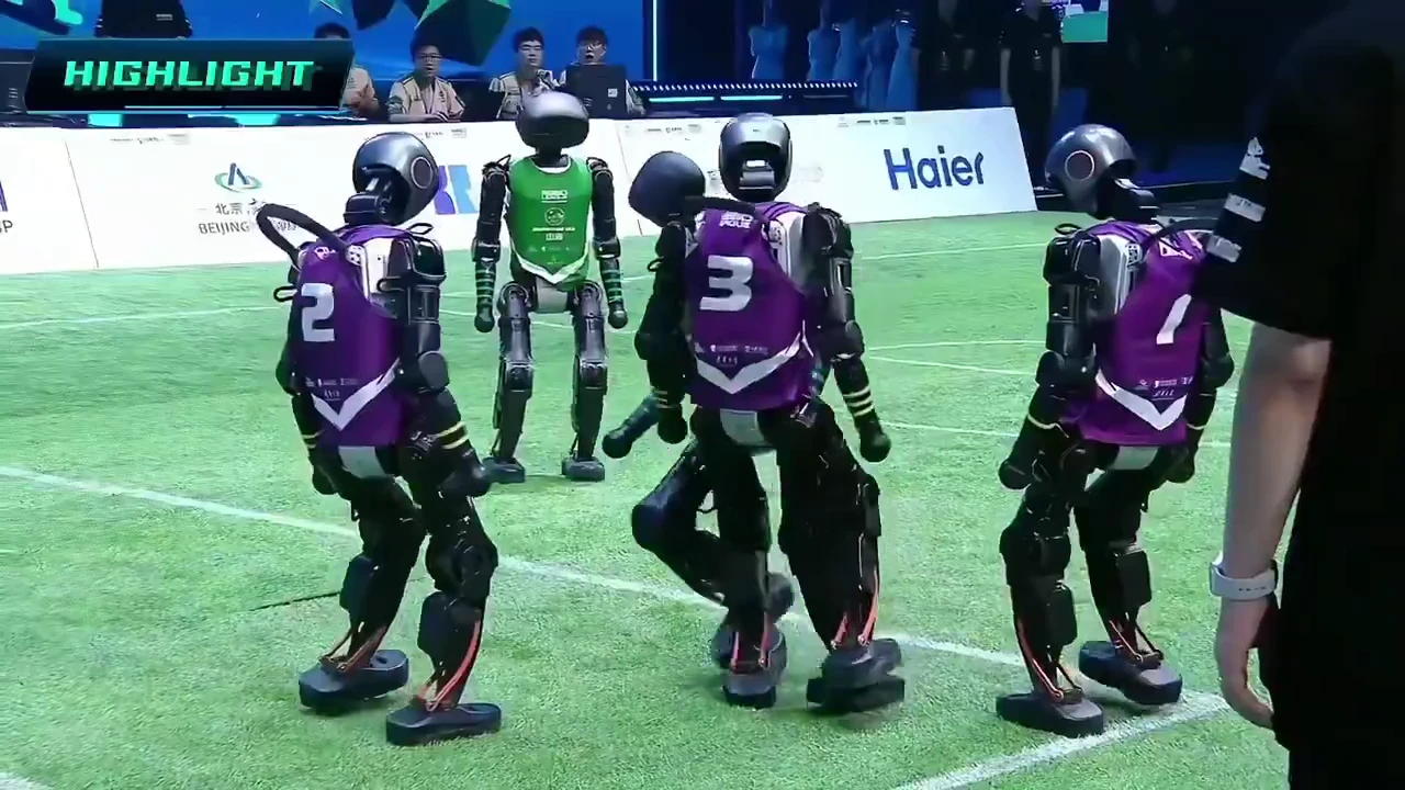 Fully Autonomous Robots Just Faced Off in a Real Football Game