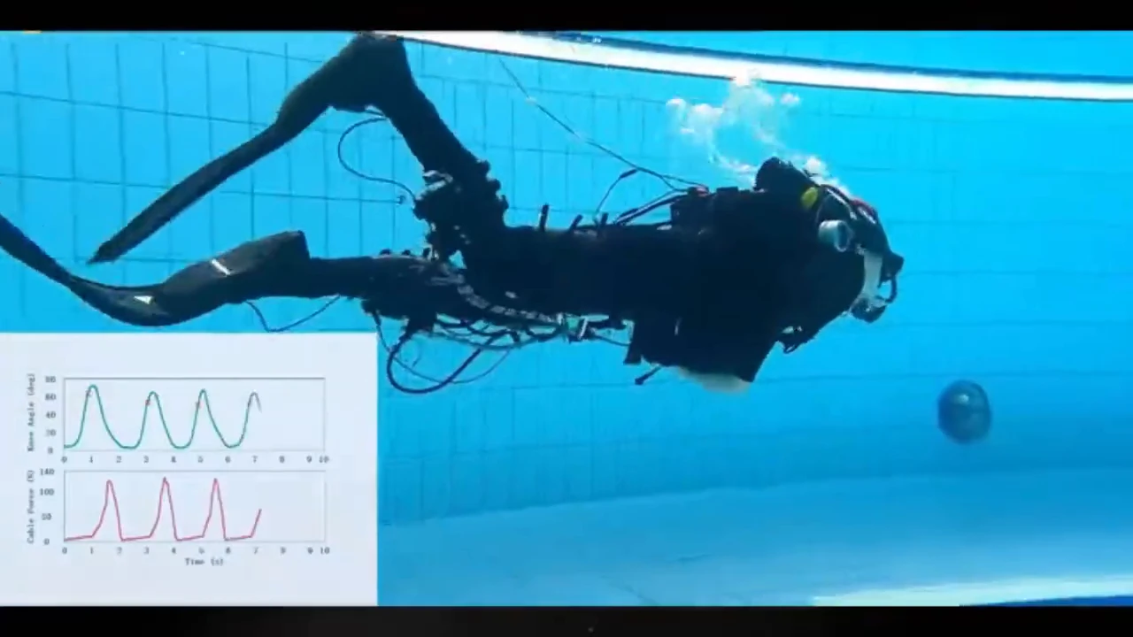 Diving exoskeleton now lets humans move underwater with superhuman speed