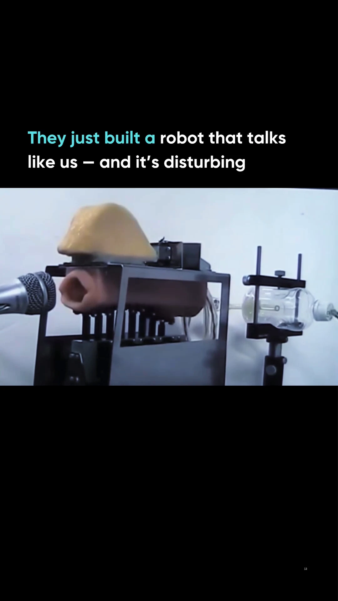 No AI. No code. Just pure mechanical speech