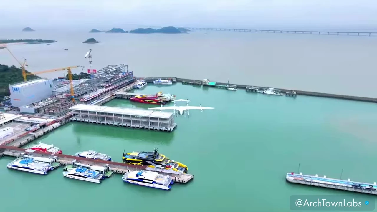Chinese air cab AutoFlight has made its first intercity flight (Shenzhen-Zhuhai) in fully driverless mode