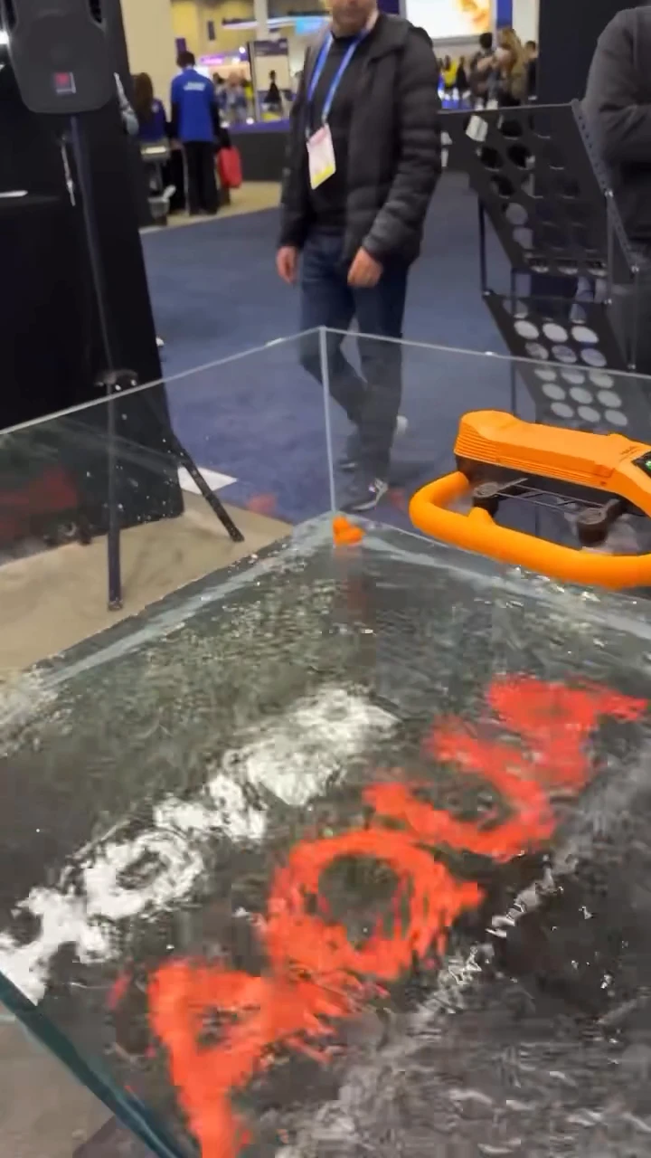 Drone that lands in WATER!