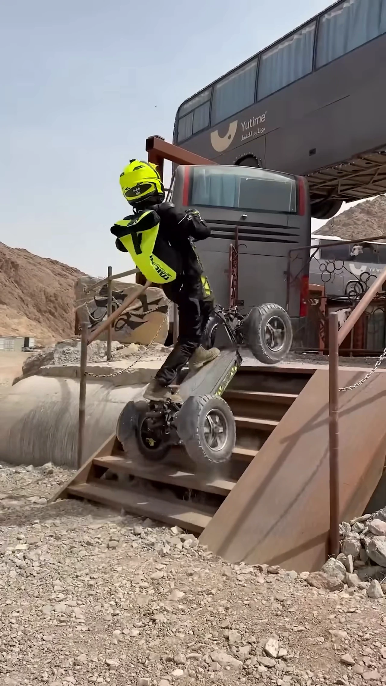 This rover is built for 50° incline tracks